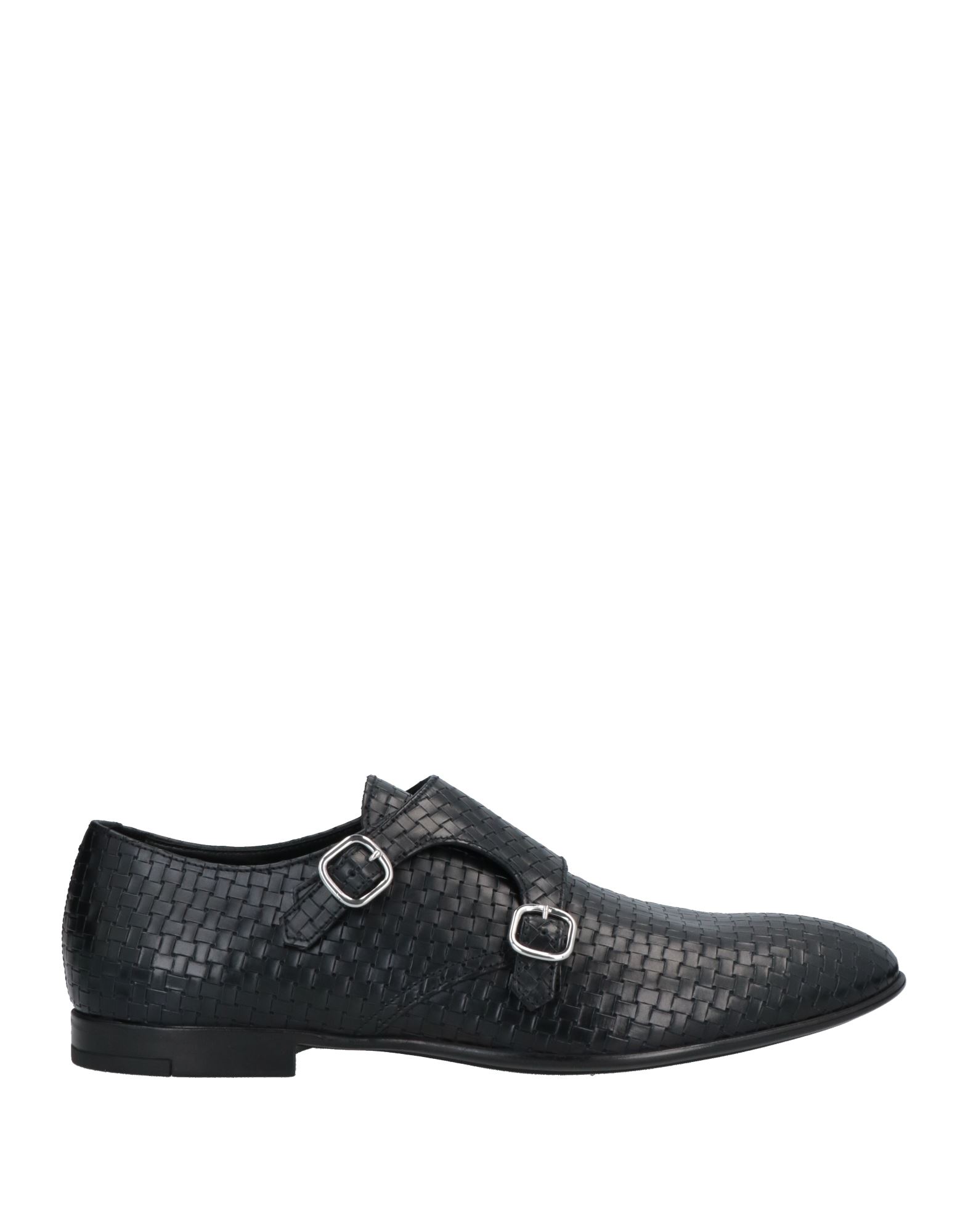 Doucal's Man Loafers Dark Brown Size 7.5 Soft Leather In Black