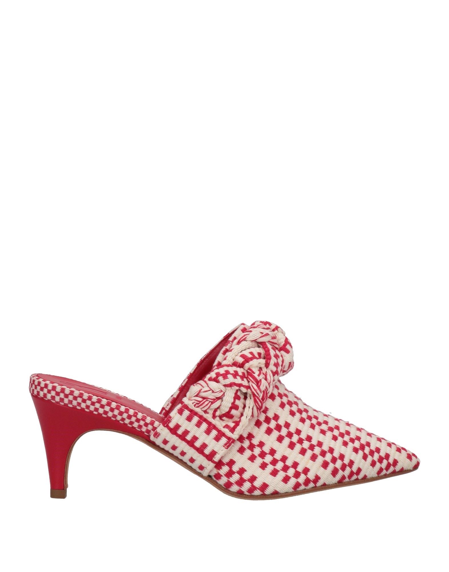 Antolina Paris Woman Mules & Clogs Red Size 9 Textile Fibers
