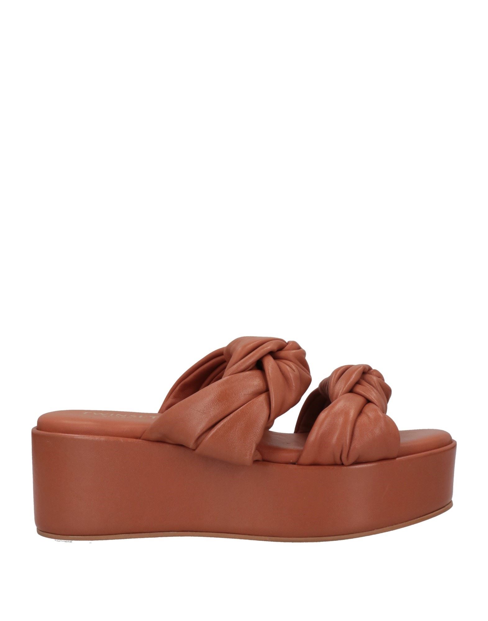 Twinset Sandals In Brown