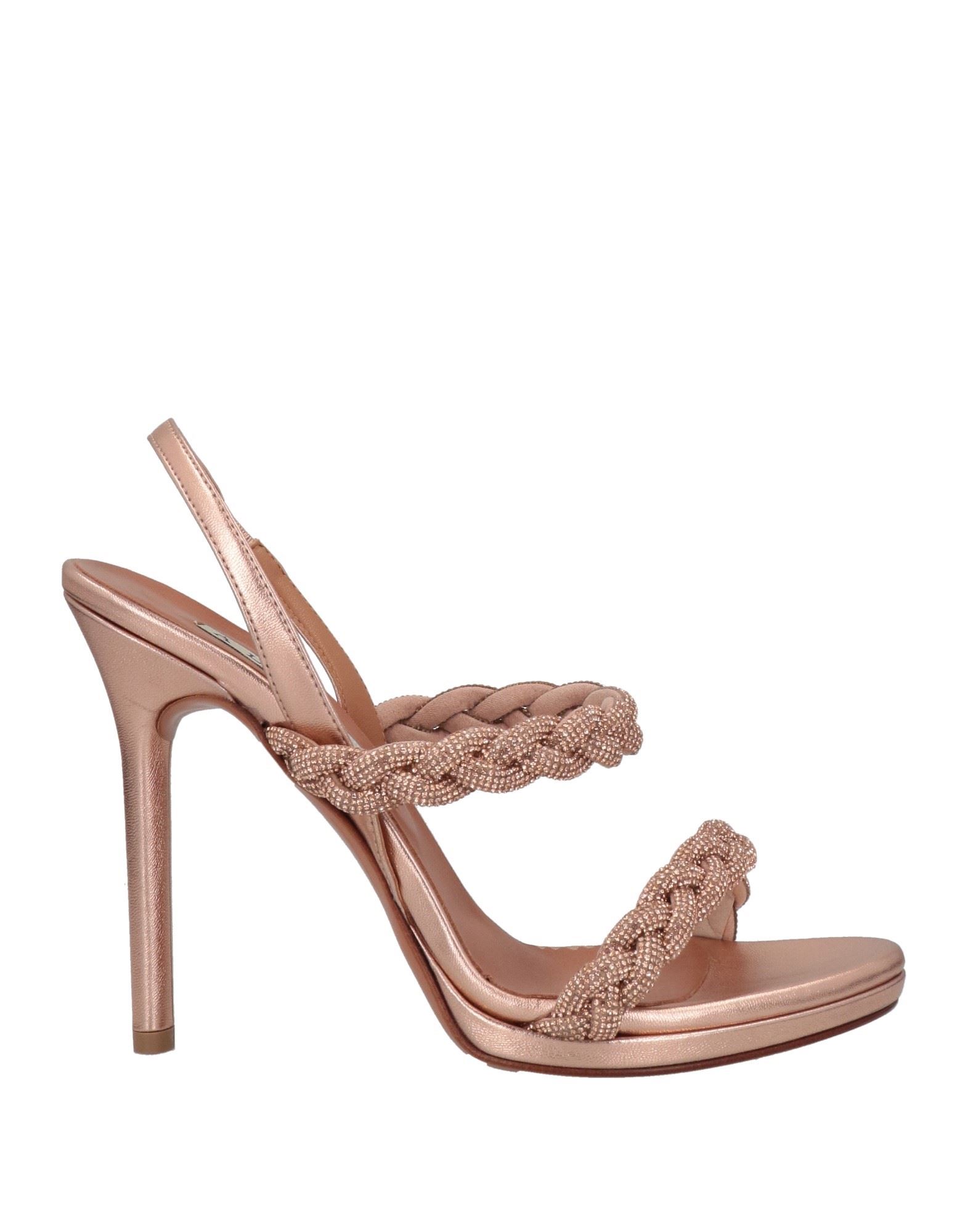 Albano Sandals In Rose Gold