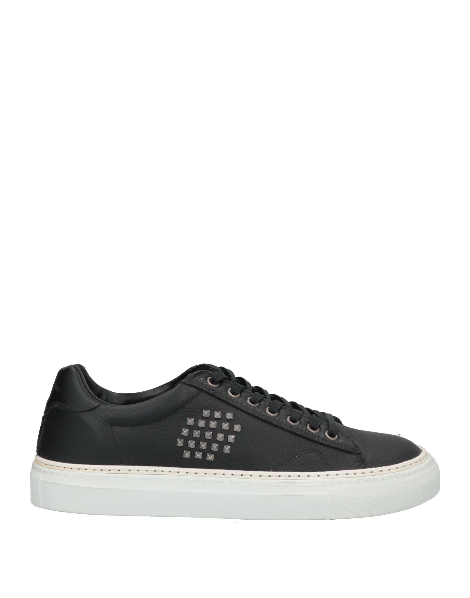 Shop Bepositive Man Sneakers Black Size 8 Soft Leather
