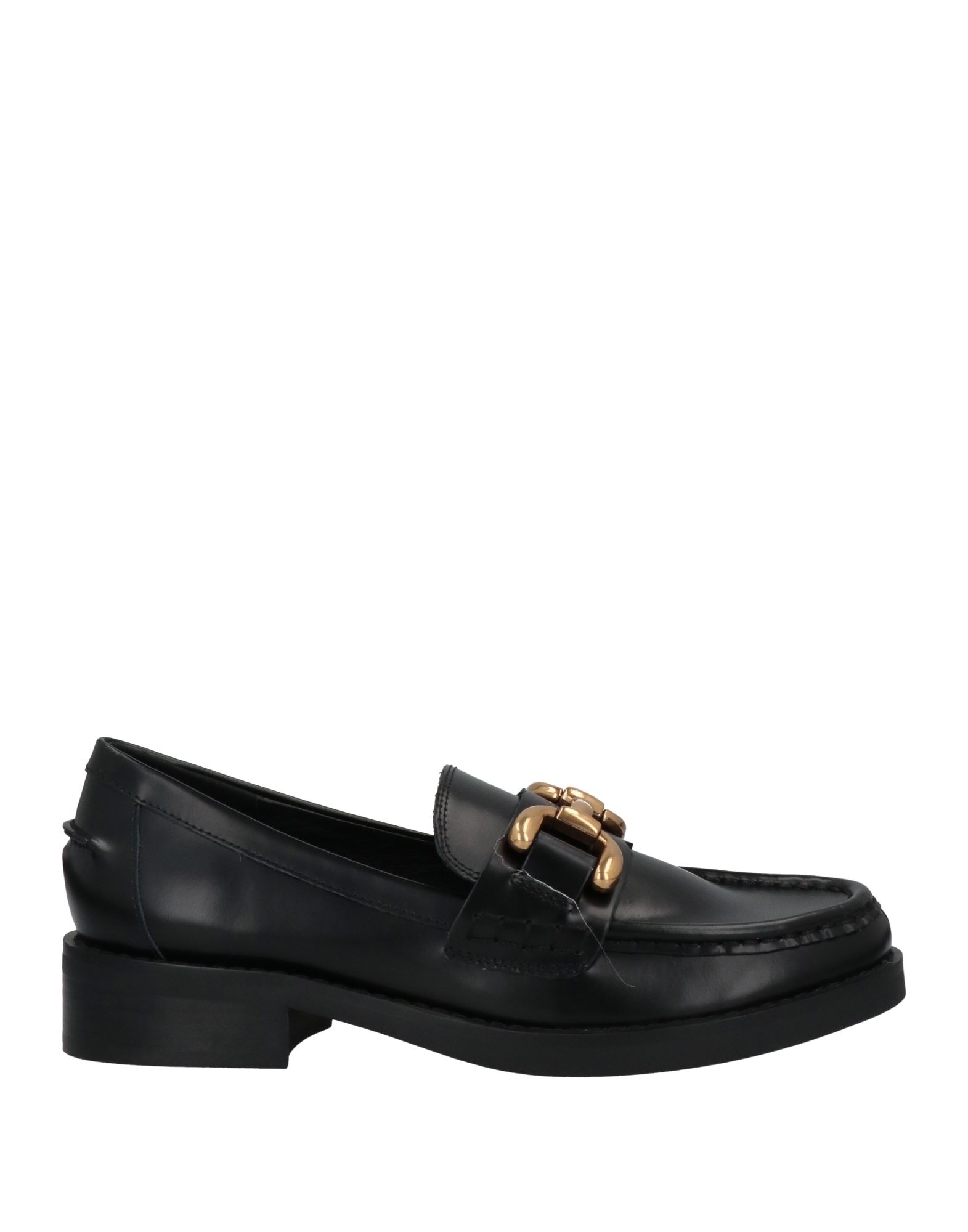 Shop Bibi Lou Woman Loafers Black Size 8 Soft Leather
