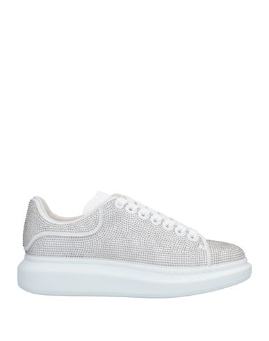 Alexander Mcqueen Man Sneakers White Size 12 Soft Leather