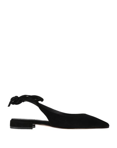 Köe Woman Ballet Flats Black Size 7 Leather