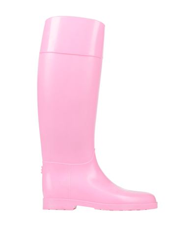 Divine Follie Woman Knee Boots Pink Size 10 Rubber