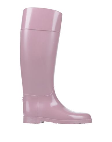 Divine Follie Woman Knee Boots Pastel Pink Size 10 Rubber