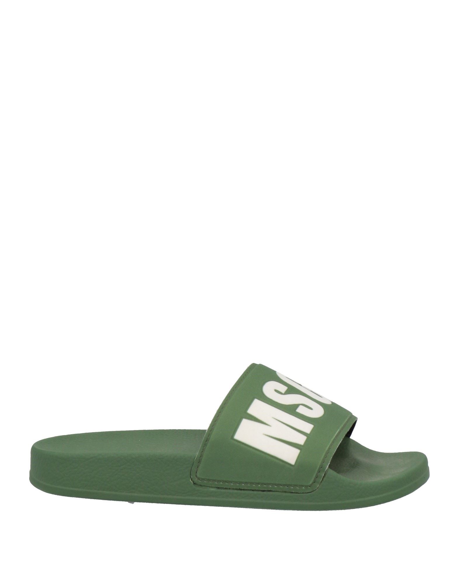 Msgm Sandals In Green