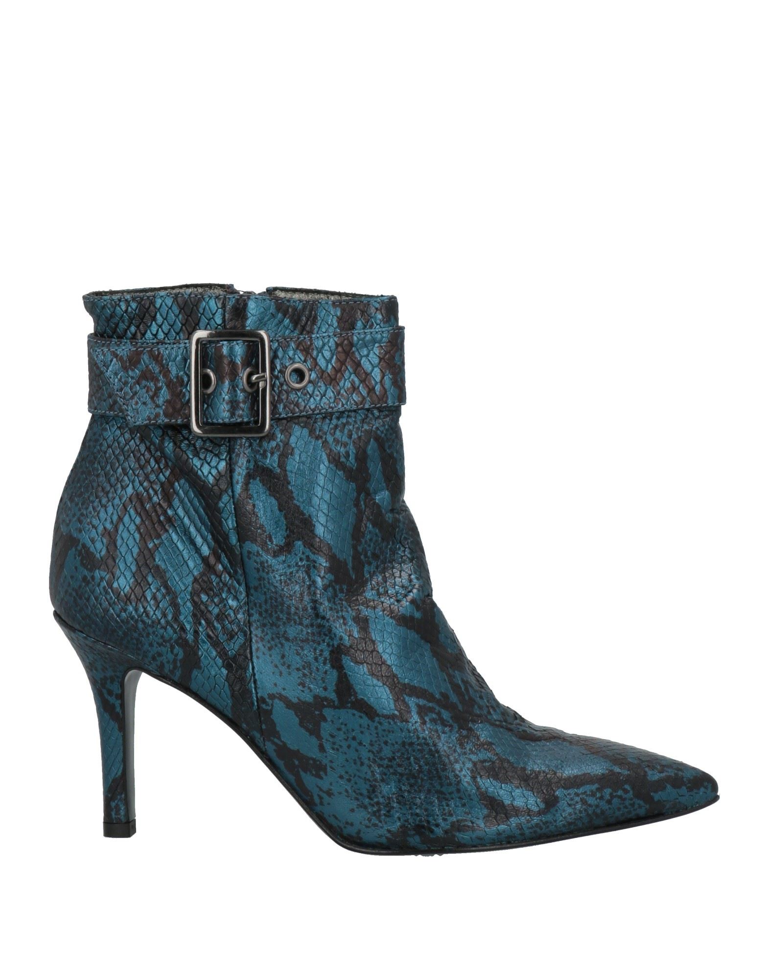 Paola Ferri Ankle Boots In Green