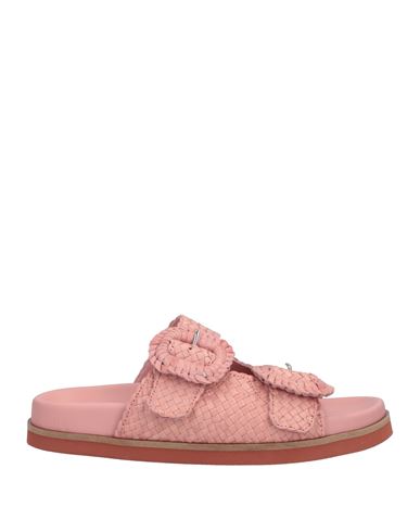 Pas De Rouge Woman Sandals Pink Size 7 Soft Leather