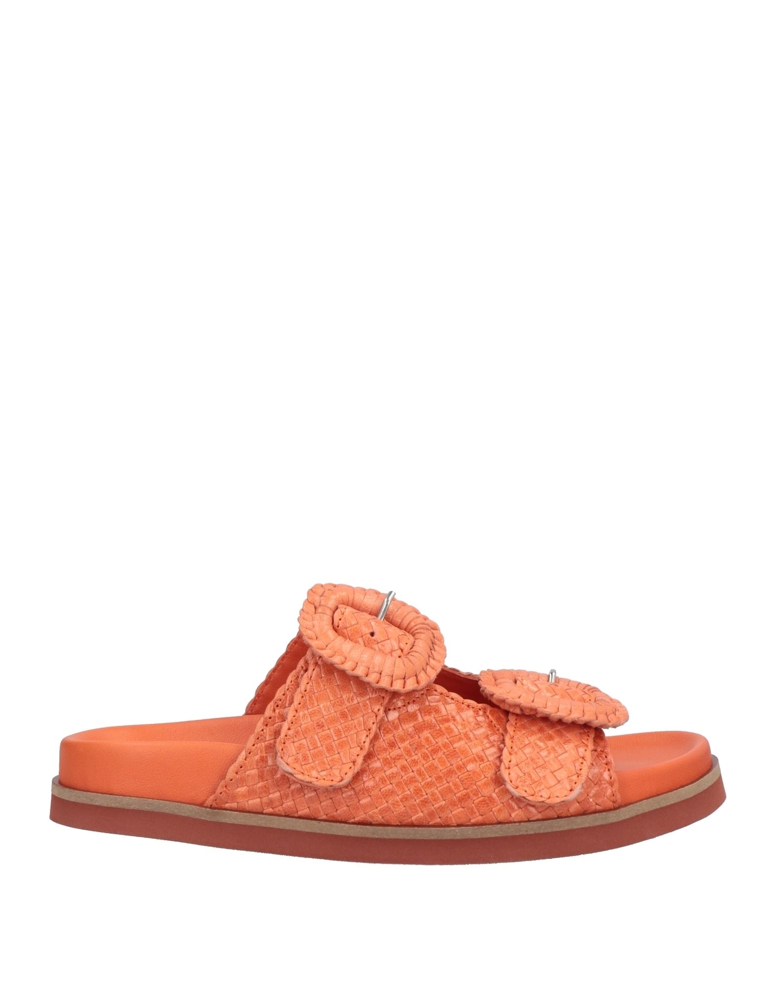 Pas De Rouge Sandals In Orange
