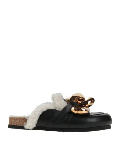 Jw Anderson Woman Mules & Clogs Black Size 8 Leather