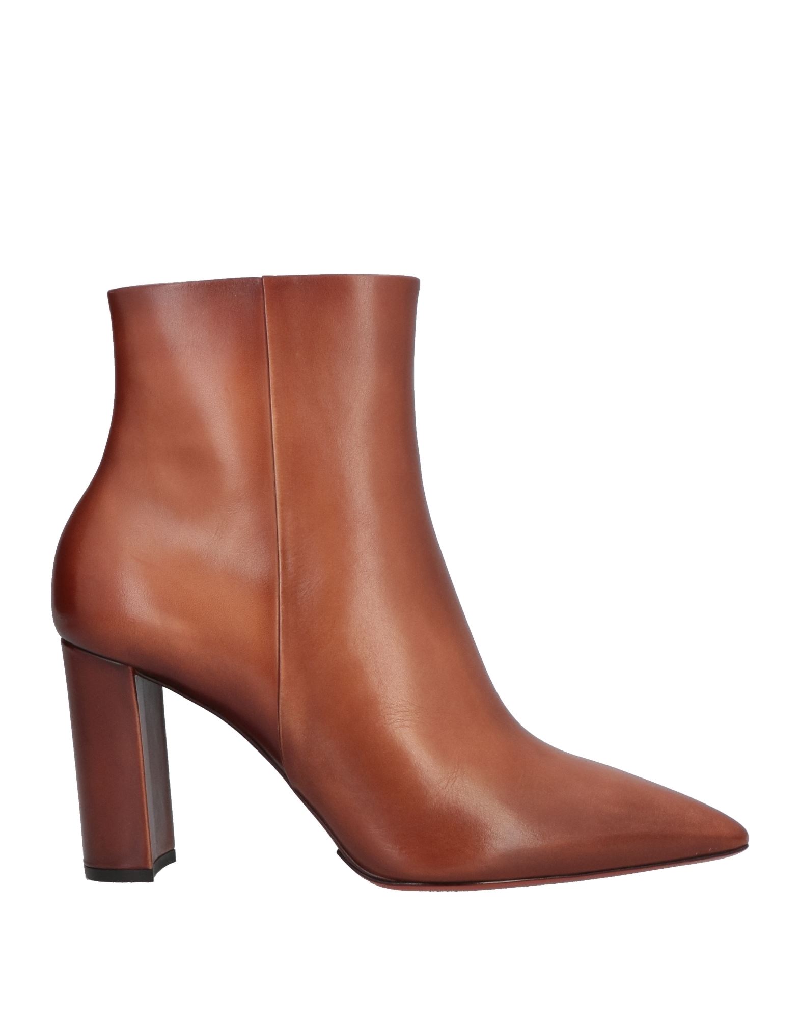 Santoni Ankle Boots In Brown