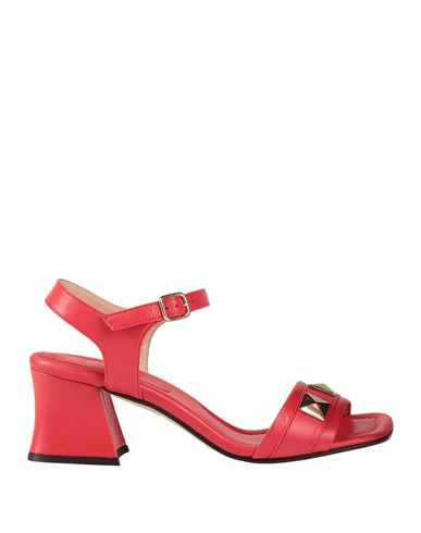 Il Borgo Firenze Woman Sandals Red Size 6 Soft Leather