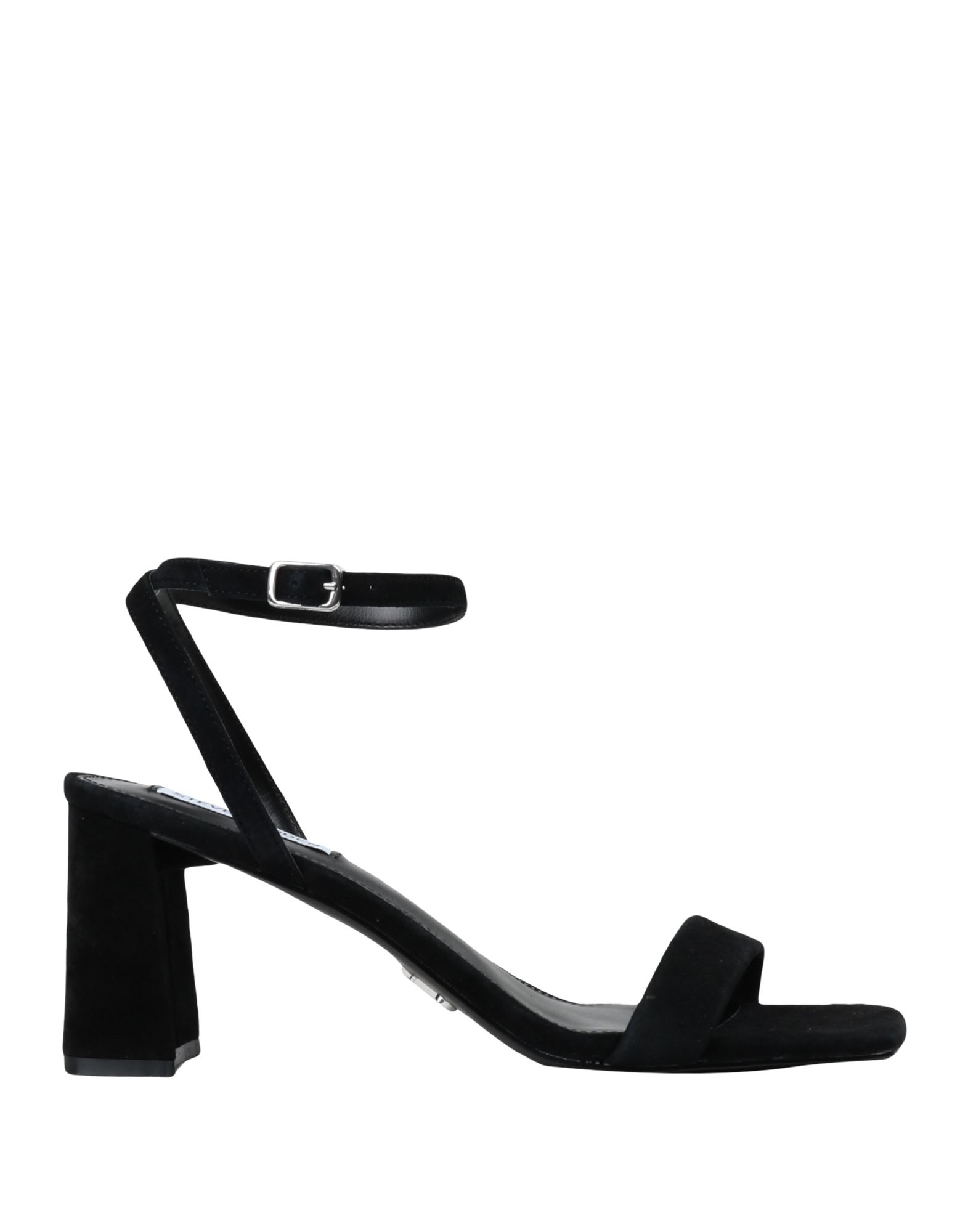 Shop Steve Madden Woman Sandals Black Size 7.5 Leather
