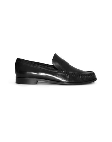 COS COS WOMAN LOAFERS BLACK SIZE 10 SHEEPSKIN