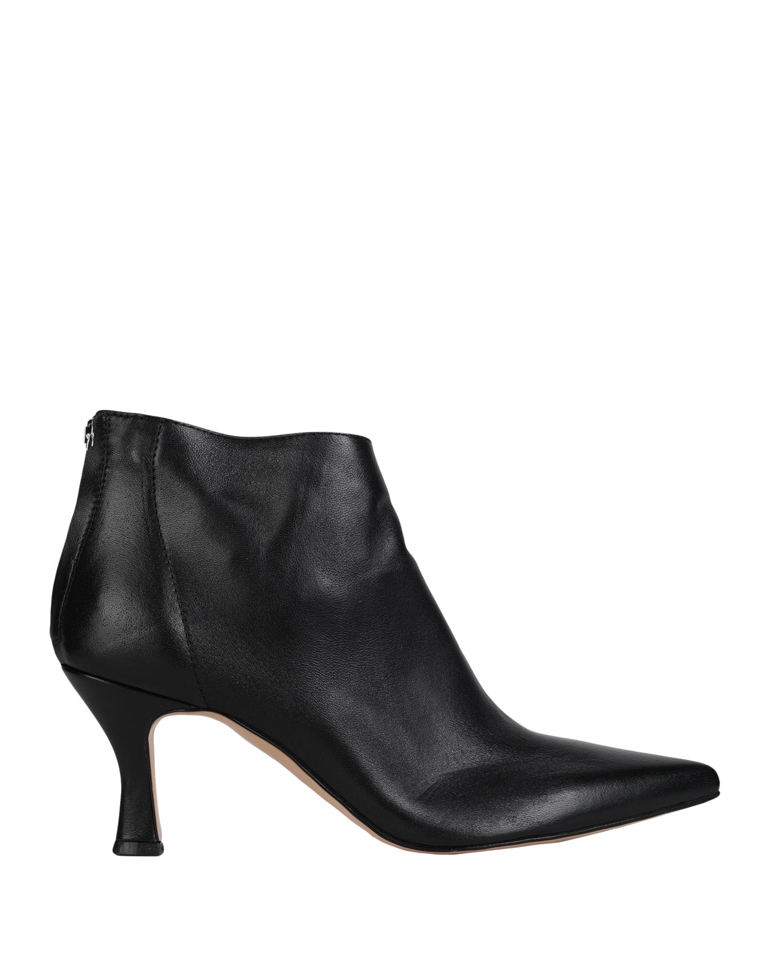 Ovye' By Cristina Lucchi Woman Ankle Boots Black Size 7 Calfskin