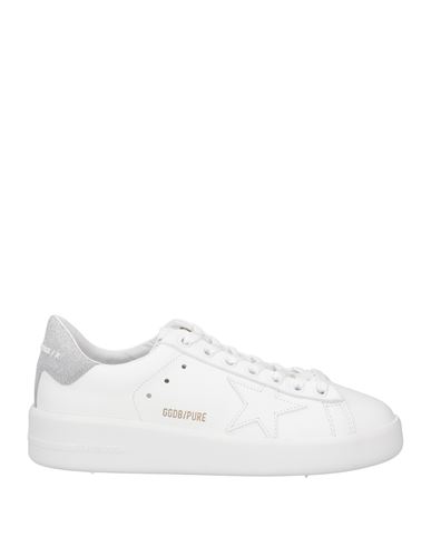 Golden Goose Woman Sneakers White Size 10 Soft Leather In White