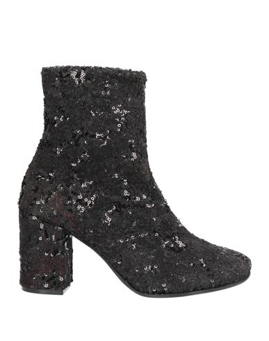 Le Babe Woman Ankle Boots Black Size 8.5 Textile Fibers