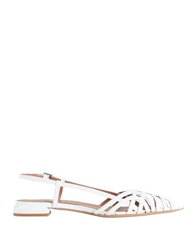 Ovye' By Cristina Lucchi Woman Sandals White Size 7 Calfskin