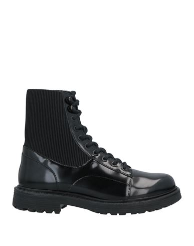 Diesel Man Ankle Boots Black Size 10.5 Bovine Leather