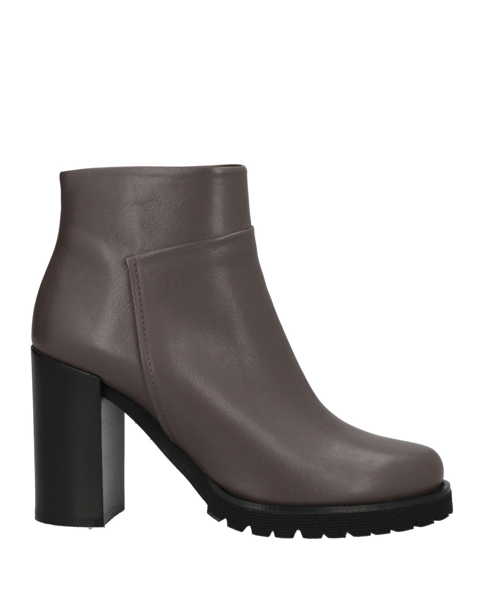 Pollini Ankle Boots In Grey