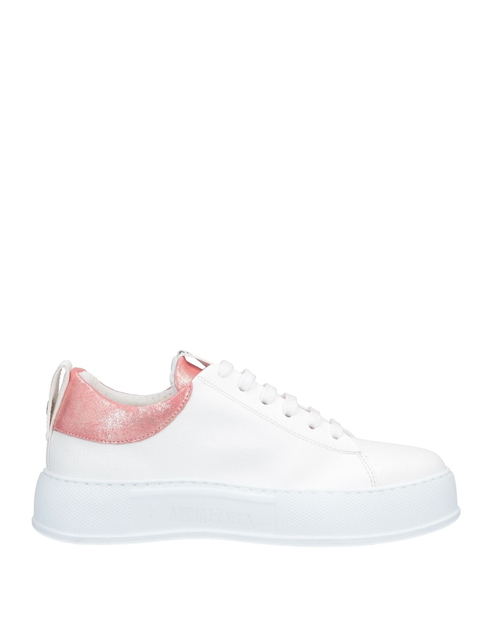 Shop Andìa Fora Woman Sneakers White Size 6 Soft Leather