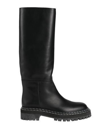 Proenza Schouler Woman Knee Boots Black Size 8 Bovine Leather