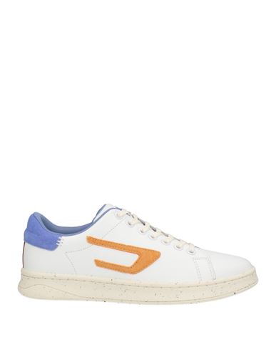 Diesel Woman Sneakers White Size 10 Bovine Leather
