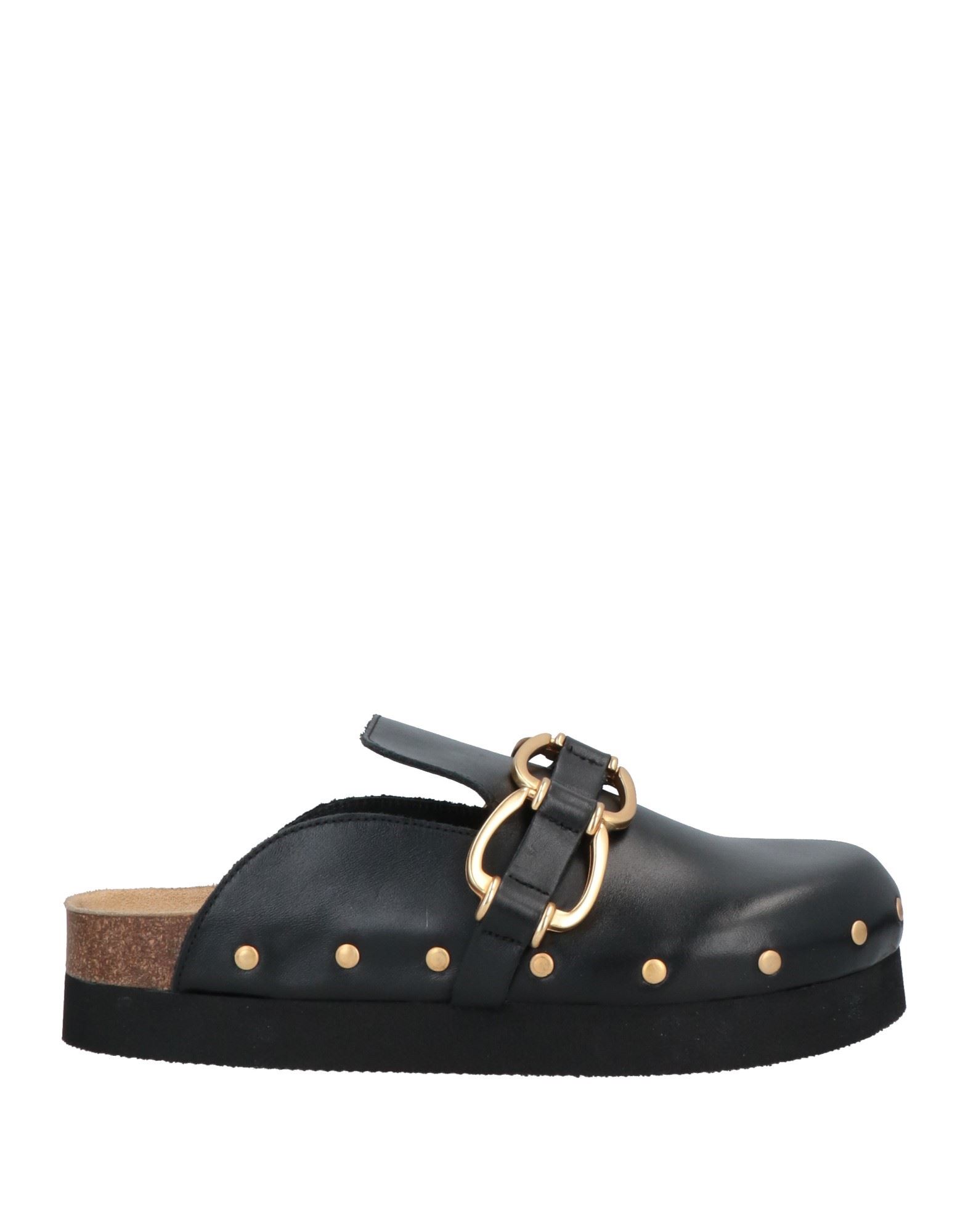 Maje Woman Mules & Clogs Black Size 7 Soft Leather