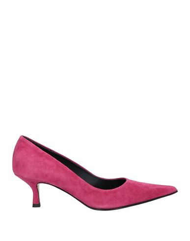 Luca Valentini Woman Pumps Garnet Size 6 Soft Leather In Red