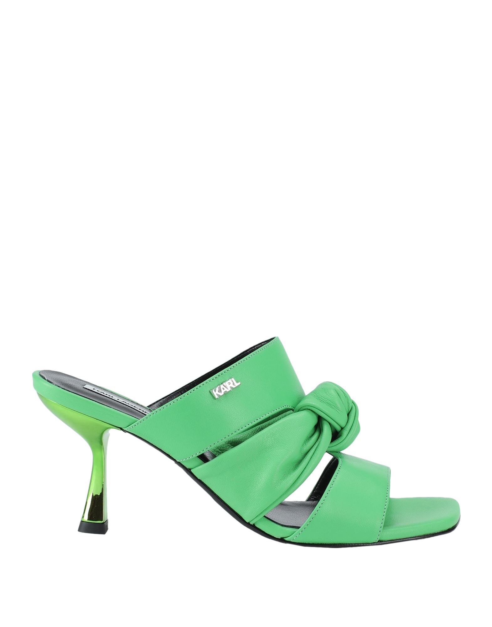 Karl Lagerfeld Sandals In Green