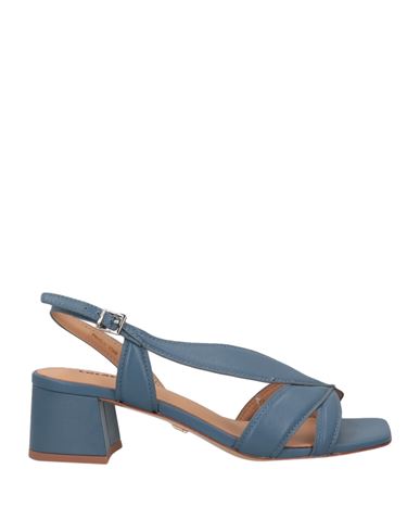 Lola Cruz Woman Sandals Pastel Blue Size 6 Soft Leather
