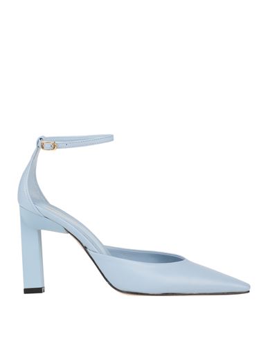 Annaëlle Woman Pumps Slate Blue Size 8 Soft Leather