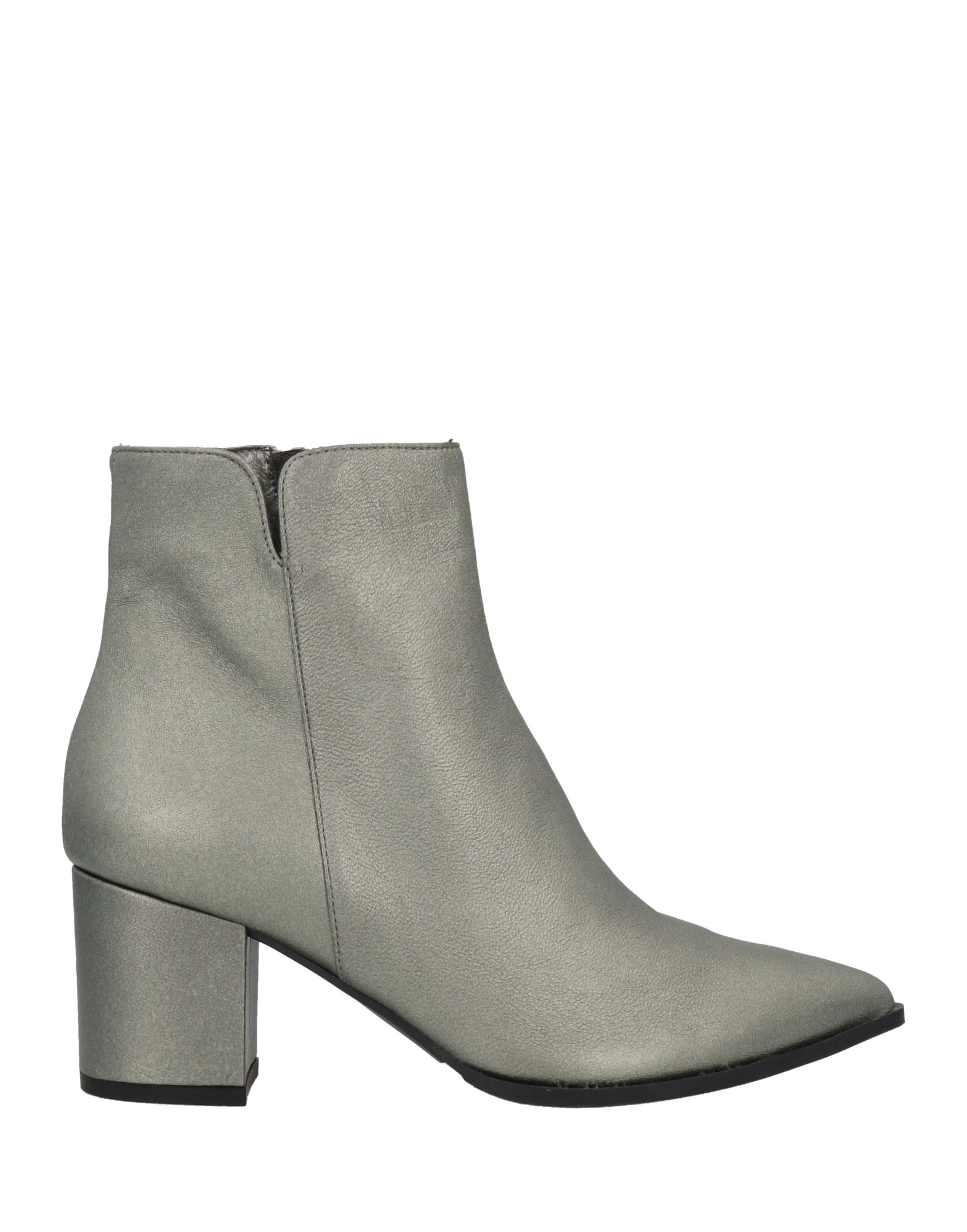 Paola Ferri Ankle Boots In Sage Green