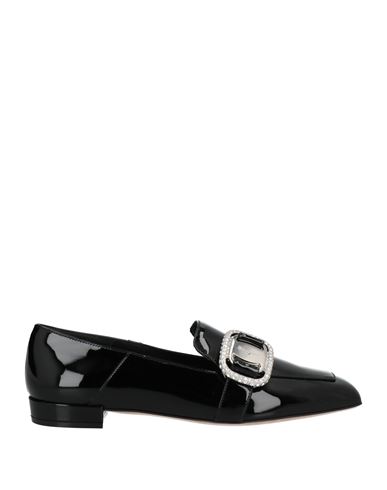 Ferragamo Woman Loafers Black Size 9 Soft Leather