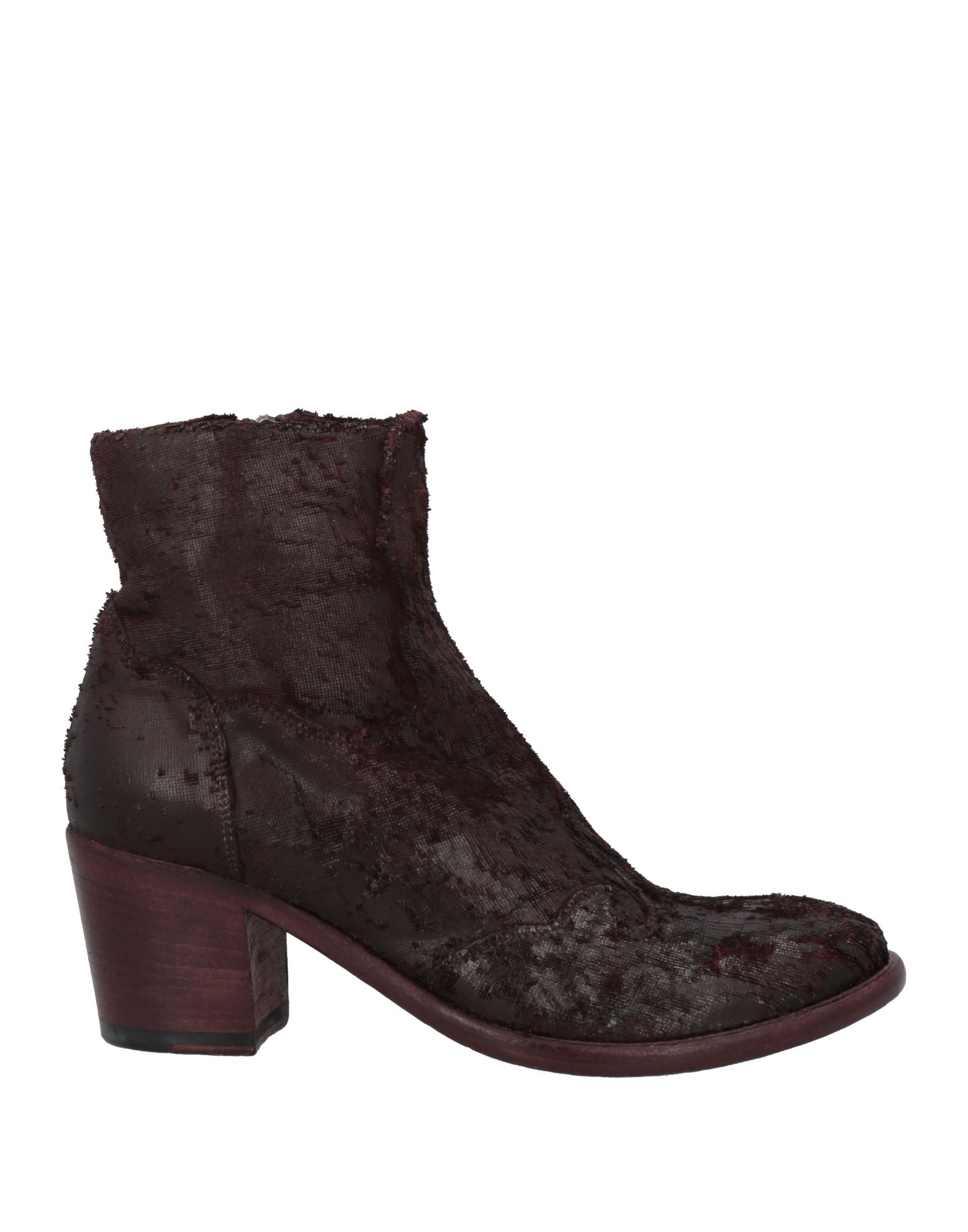 Jo Ghost Ankle Boots In Red