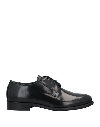 Hilton Man Lace-up Shoes Black Size 11 Soft Leather