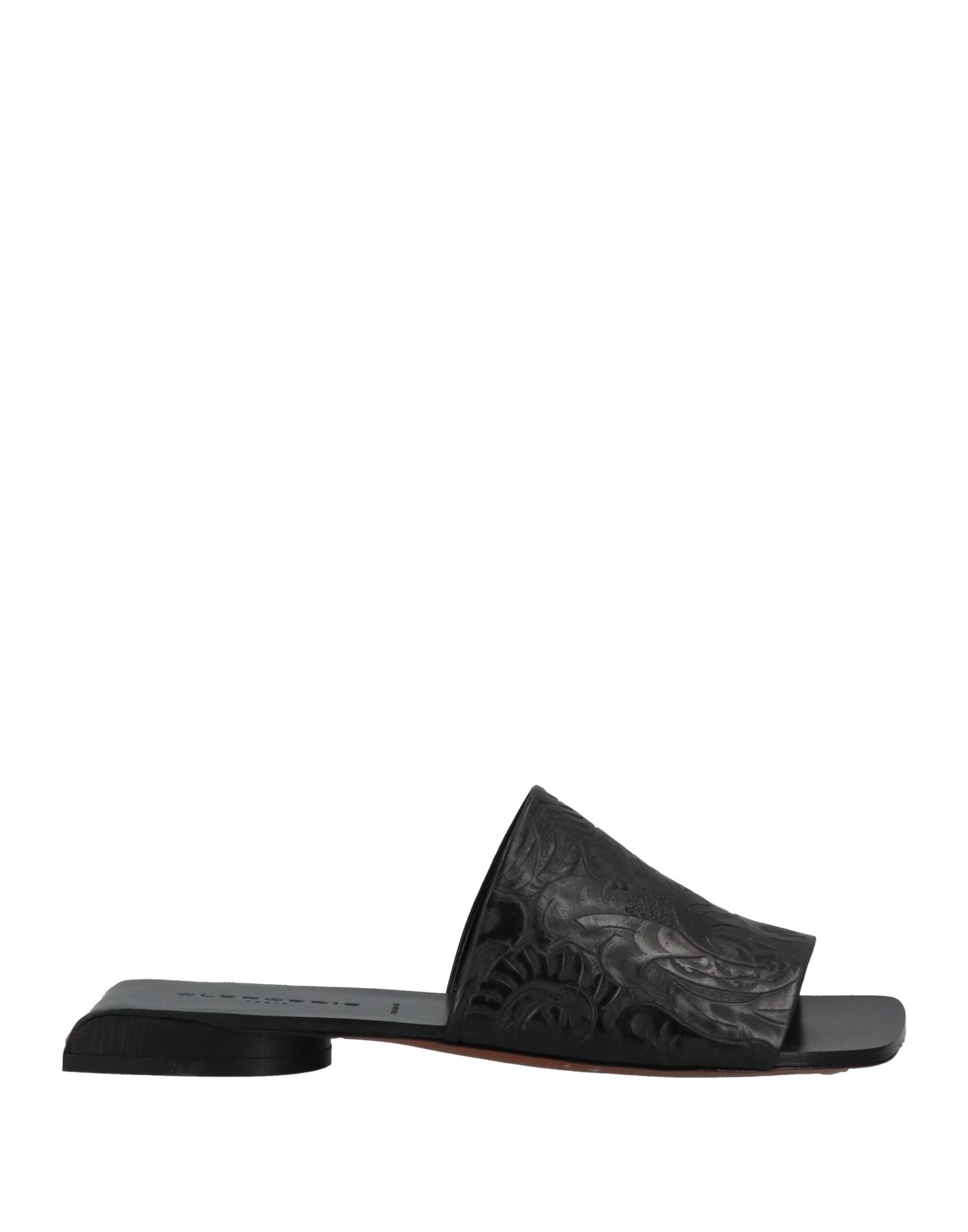 Shop Clergerie Woman Sandals Black Size 6.5 Leather