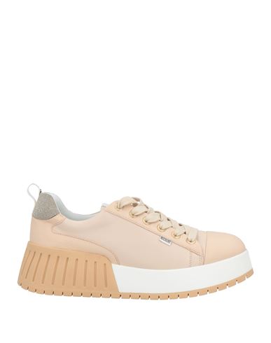 Rucoline Woman Sneakers Blush Size 10 Soft Leather In Pink