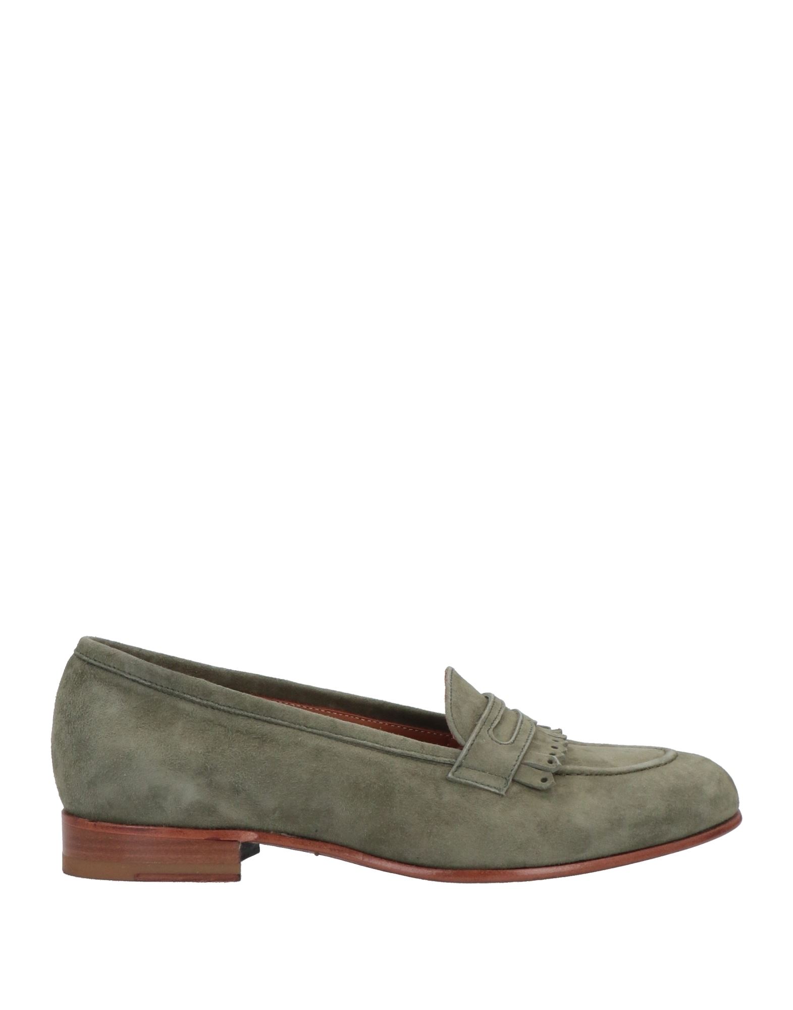 Botti Loafers In Sage Green