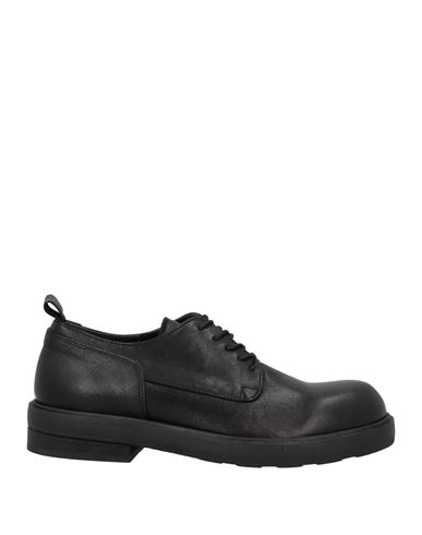 Oxs O. X.s. Man Lace-up Shoes Black Size 12 Soft Leather