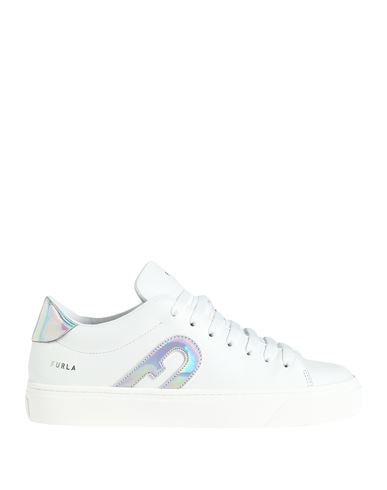 Furla Leather Low-top Sneakers In White