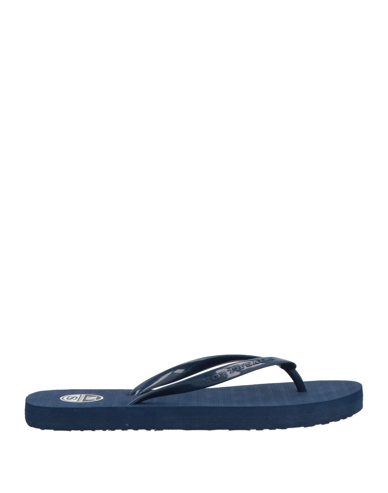 North Sails Toe Strap Sandals In Navy Blue