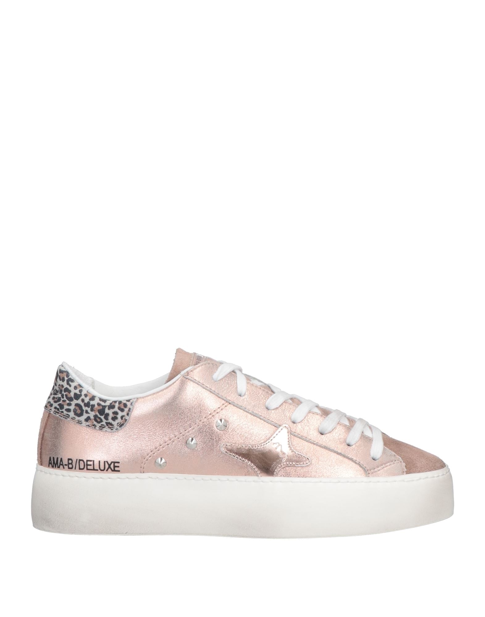 Ama Brand Sneakers In Rose Gold