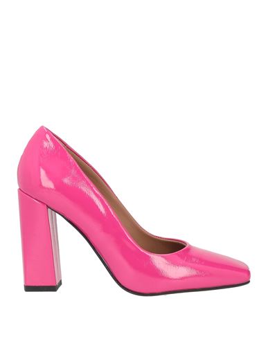 Islo Isabella Lorusso Woman Pumps Fuchsia Size 9 Soft Leather In Pink