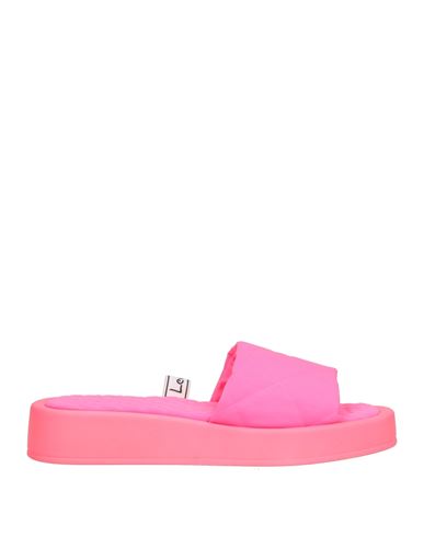 Lemaré Woman Sandals Pink Size 9 Textile Fibers