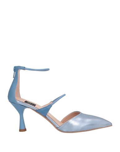Islo Isabella Lorusso Woman Pumps Light Blue Size 6 Soft Leather