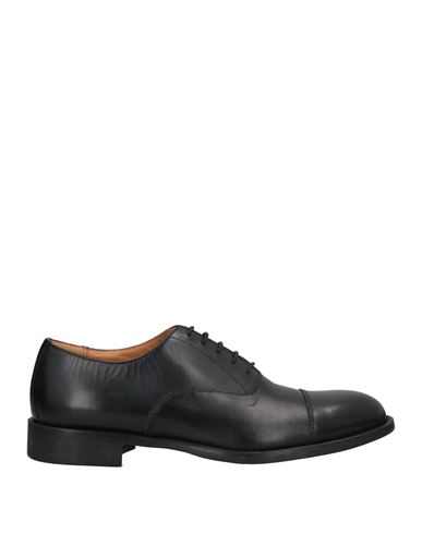 Shop Campanile Man Lace-up Shoes Black Size 7 Leather