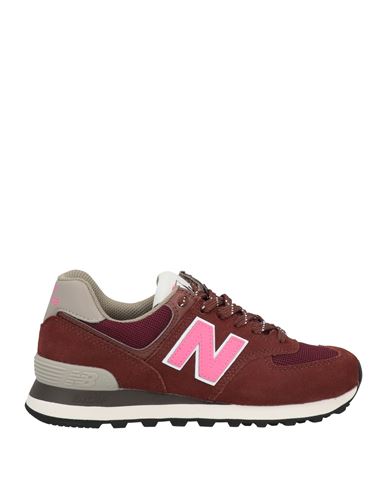 New Balance Woman Sneakers Brown Size 4.5 Leather, Textile Fibers