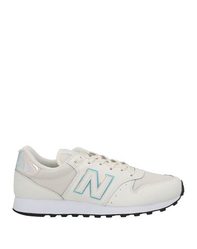 New Balance Woman Sneakers Ivory Size 8 Leather, Textile Fibers In White